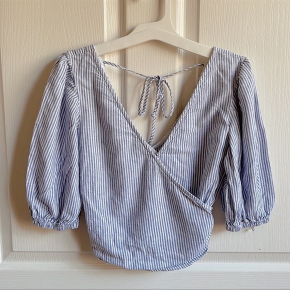 abercrombie & fitch smocked waist blouse - Picture 9 of 11